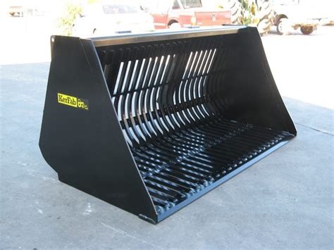 sifting bucket for skid steer|gravel bucket for skid steer.